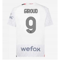 Camiseta AC Milan Olivier Giroud #9 Segunda Equipación Replica 2023-24 mangas cortas